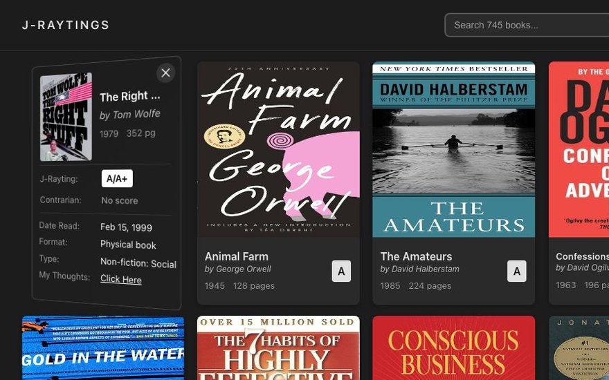Books screenshot