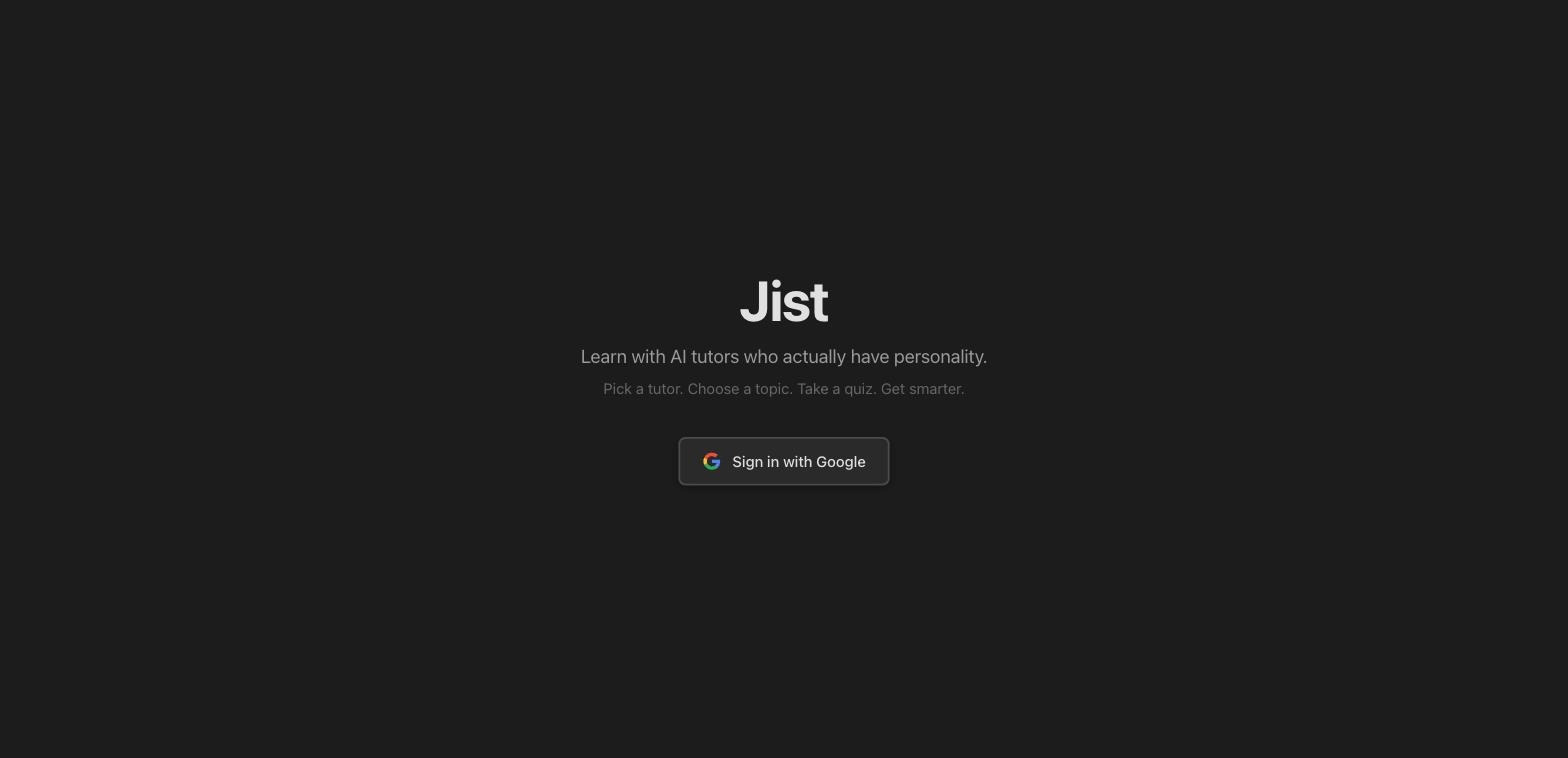 Jist screenshot 1