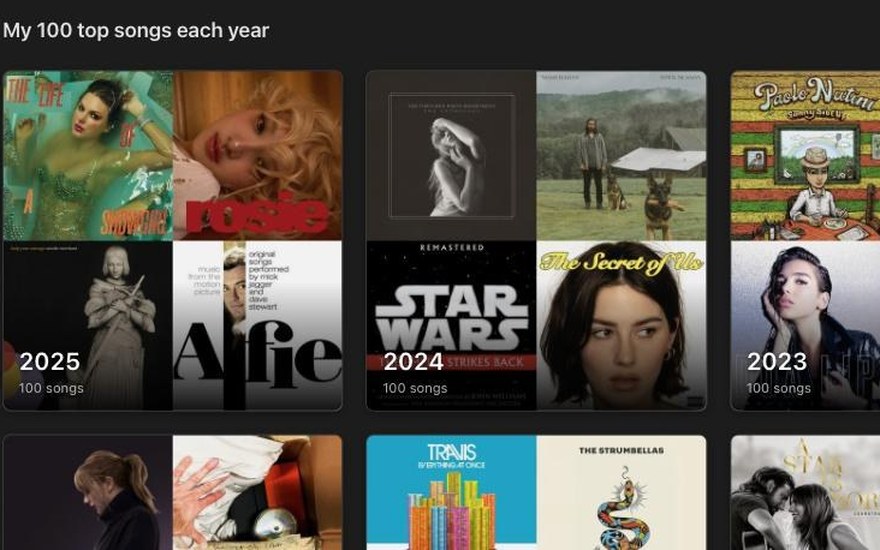 Music screenshot