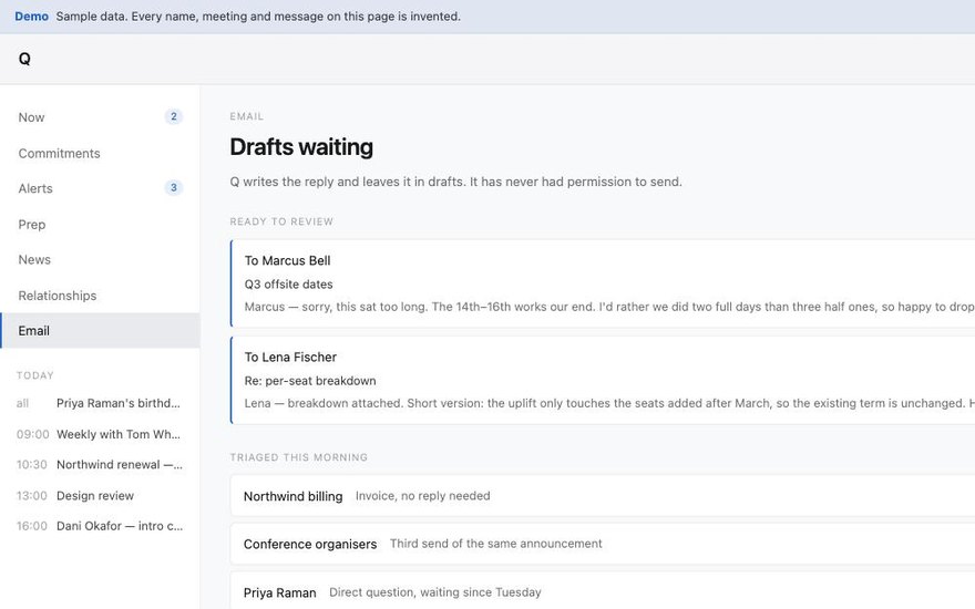 Email Management screenshot